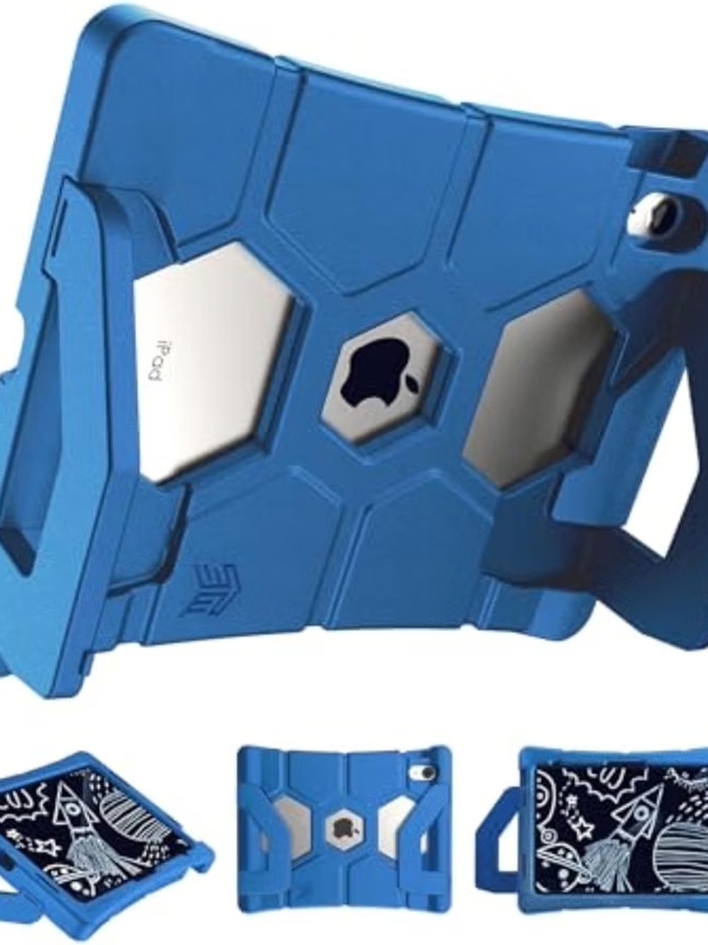 Duxling iPad (A16/10th Gen) Case for Kids - Ultra-Protective, Two-Handle Design